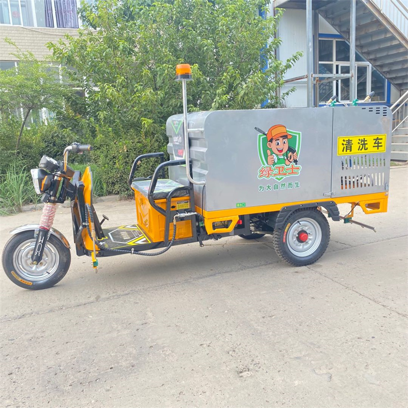 镇江电动高压冲洗车CX700A（不锈钢箱体）
