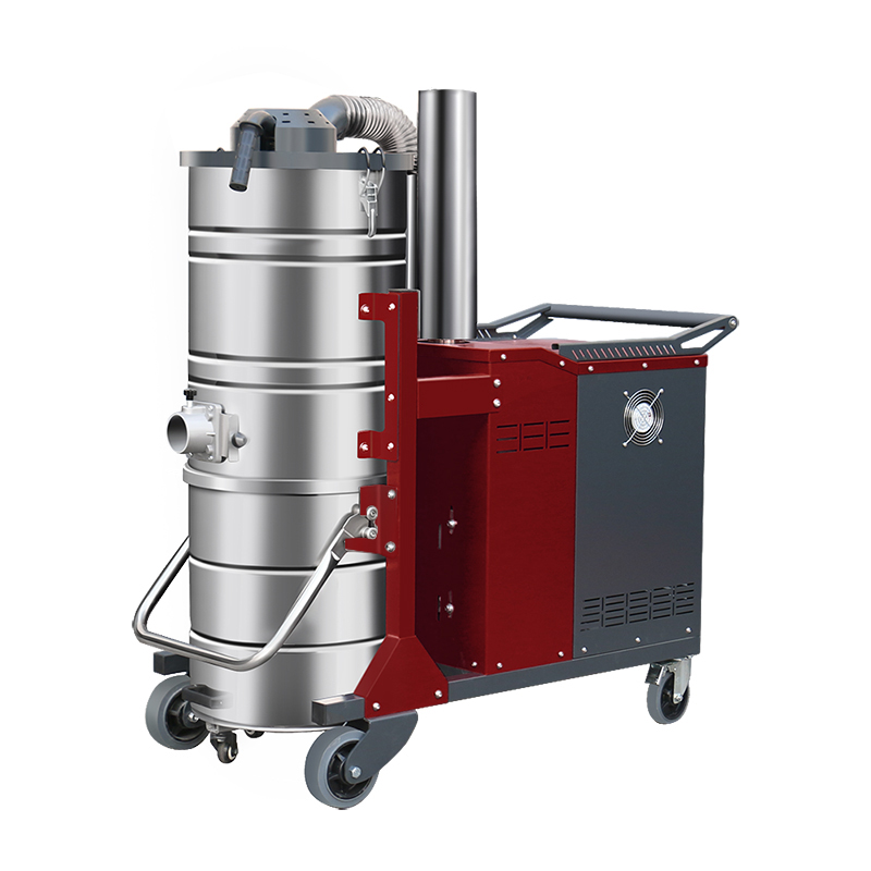 镇江坦洁380V 双桶手动反吹工业吸尘器X8系列